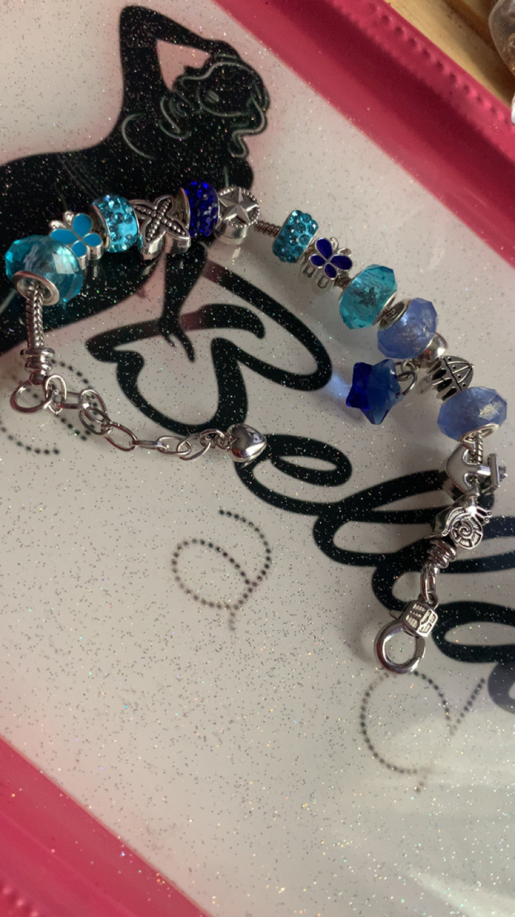 Blue Charm Bracelet!