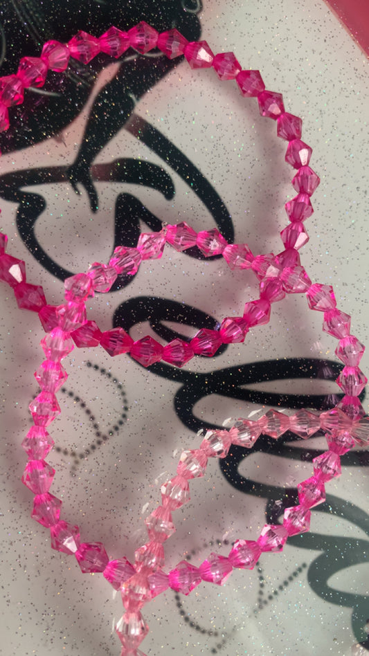 Pink 3 Piece Bracelet Set!