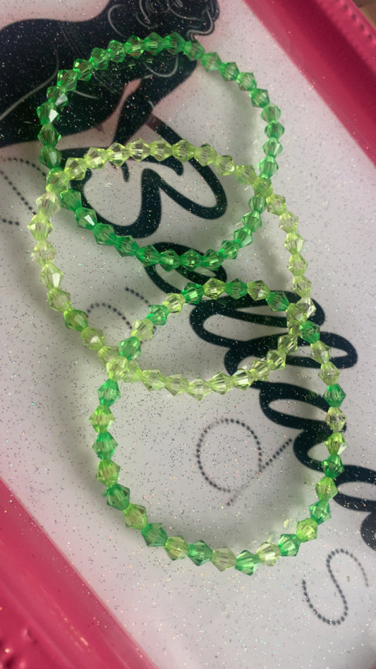 Green 3 Piece Bracelet Set!