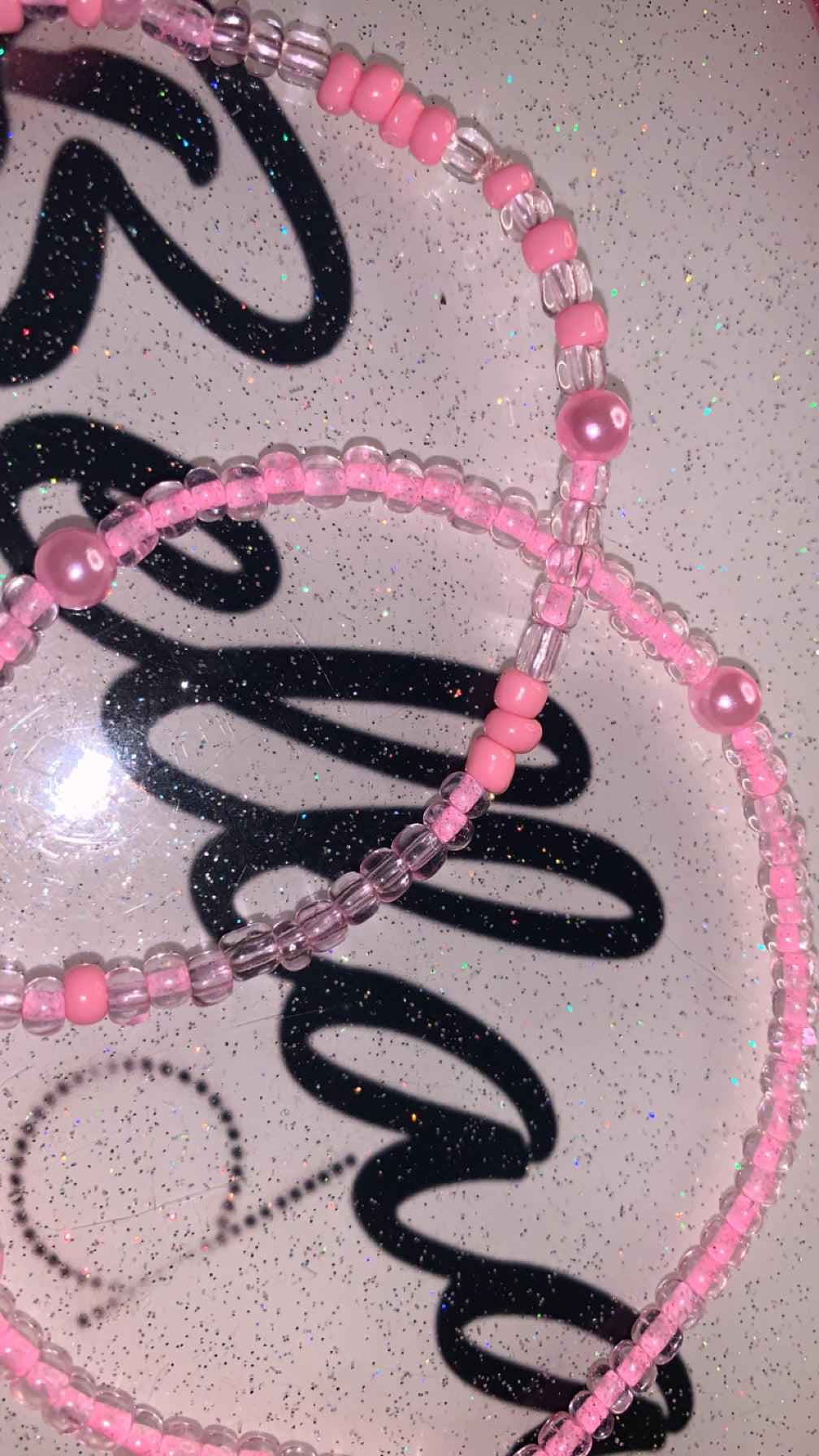Pink Anklet 2 Piece Set!